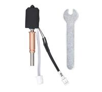 Upgrade Ceramic Hotend Kit for 3, 3D Printer Hotend Replacement, High Temperature Heating with 0.4mm Hardened Steel Nozzle, Bimetallic Heatbreak for PLA ABS PETG TPU PP PC Ny