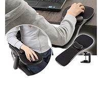 Upgrade Computer Wrist Rest Armrest Mouse Pad,Ergonomic Hand Shoulder Support for Home Office,Durable Arm-Stand Desk Chair Extender
