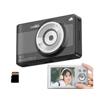 Upgrade Digital Camera,FHD 1080P Camera,Full High Definition 56 Million Pixels Camera with 16x Zoom Anti Shake,AF autofocus,with 32GB TF Card,Portable Cameras Small Camera for Teens Boys Girls