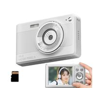 Upgrade Digital Camera,FHD 1080P Camera,Full High Definition 56 Million Pixels Camera with 16x Zoom Anti Shake,AF autofocus,with 32GB TF Card,Portable Cameras Small Camera for Teens Boys Girls