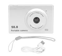 Upgrade Digital Camera for Photography, 1080P Digital Point and Shoot Camera with 8X Zoom, Dual Lens Camera with 2.4 Inch Screen, Portable Video Camera Camcorder with Filter
