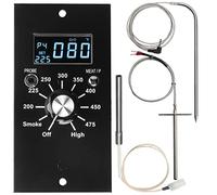 Upgrade Digital Thermostat Control Board Replacement Parts Kit Compatible with Pit Boss Pellet Grill Smoker PB700,340,440,820, Include Meat Probe, Temperure Sensor Probe, Igniter Hot Rod and Fuse