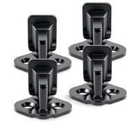 Upgrade Door Lock Striker Pin w/Rubber Bushing - Fit for Ford F-150 2009-2014 Single Cab or Crew Cab - May Be Fits F150 F250 F350 1999-2016 - Latch Mechani Replace# 9L3Z-1522008-A 9L3Z1522008A - 4PCS