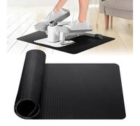 Upgrade Double-Sided Non-Slip Workout Mat for Elliptical Leg Exerciser, Exercise Mat for Under Desk Elliptical Floor Protection