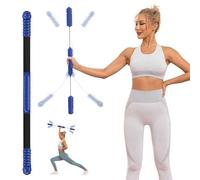 Upgrade Elastic Fitness Exercise Bar,Body Physical Therapy,Core Strength Training,Stability Workout,Joint Stability,Workout Stick For Yoga Pilates,Power Therapy Rehabilitation Equipment for Home Gym…