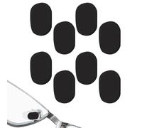 Upgrade EVA Foam Nose Pads for Glasses, Non Slip and Hypoallergenic Replacement Pads, Ultra Soft and Lightweight Cushions for Eyeglasses,Sunglasses (B-Black, 40 Pairs)