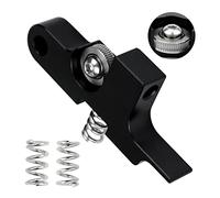 Upgrade Extruder Idler Arm U Groove Gear Bearing Compatible with Sidewinder X1 X2 / Metal Titan Aero Extruder Prusa i3 MK2 4max pro Genius Chiron 3D Printer (Grooved +Black)