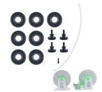 Upgrade Filament Spool Winder Part Kit Compatible with BambuLab P1P/P1S/P2S/X1/X1C : Hand-cranked Removable Modular Design Reel Tray Filament Switcher Not Include 3D Printed Model