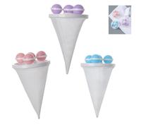 Upgrade Floating Filtering Mesh Removal, New Pet Hair Remover for Laundry Washing Machine Filter Mesh Bag, Reusable Washing Machine Hair Catcher Tool for Pet Dog Hair Remover (Size : 3pcs)