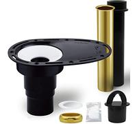 Upgrade Freestanding Tub Drain Rough-in Kit for Freestanding Bathtub, with Brass Pipe and ABS Pipe - CUPC Certification