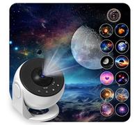 Upgrade Galaxy Projector, Home Planetarium Projector Lamp LED Space Galaxy Lamp Room Decor for Kids Adults with 13 Planet Discs, Nebula/Moon/Night Light Star Projector with Timer