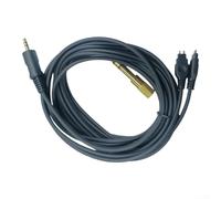 Upgrade Headphone Cable Compatible with HD565 HD58X - Flexible 3 Meter Enamel Copper Cord for Audiophile Headsets - Black Audio Replacement Wire