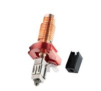 Upgrade Hotend Compatible with FLASH-FORGE Adventurer 5M / 5M Pro Pinting Head 280℃ Ceramic Heating Block Kit AD5M Hard Steel Nozzle Hot End(3pcs)