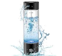 Upgrade Hydrogen Water Bottle, 3Min 2000PPB Hydro Water Bottle Generator- SPE PEM Tech, Filter Chlorine,14oz Portable Hydrohealth Water Bottle Machine, Gift for Husband, Wife, Family, Friends,Travel