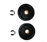 Upgrade Kit For Rotary Lift SPOA7 SPOA9 SPOA10 Enhanced Lower Pulley System Improved Lifting Performance Metal Construction Includes 2 Black Pulleys 2 E Type Snap Rings Easy Instal