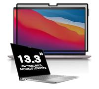 Upgrade Laptop Privacy Screen 13.3 Inch, Vacuum Adsorption Privacy Filter Compatible with Lenovo/HP/Dell/Acer/Samsung/Asus/Toshiba, Full Screen Notebook, Removable, Anti-Blue Light, No Magnet