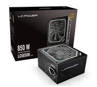 [Upgrade]LC-POWER LC6850M V3.0 80 PLUS Gold Fully Modular ATX PSU 850 Watt Power Supply Unit, PCIE6 Support, Wide Compatibility, Flat Cables - Modern Standby Support