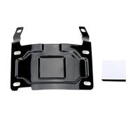 Upgrade License Plate Relocation Bracket for Harley-Davidson | Limited Edition | Fits 1986-2025 Harley Softail/Touring | Dark Night Black Aluminum | Rear Lower Position | Custom Style