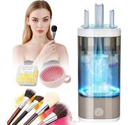 Upgrade Make Up Brush Cleaner【Eliminates Makeup Residue】Electric Brush Cleaner 002
