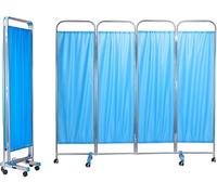 Upgrade Medical Privacy Screen, Medical Privacy Screen Portable, Foldable Room Dividers Bed Partition For Adults, Steel Frame Separating Screen For Large Classroom/Hospital No A(Size:9.8ft/300cm/3m)