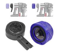 Upgrade Motor Rear Cover & HEPA Filter Replacement for Dyson V6 DC58 DC59 DC61 DC62 DC74 Vacuum Cleaner, Replacement Parts Set for Dyson V6 Accessories