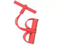 Upgrade Multifunction Tension Rope or Exercise Sit Up Exercise Equipment,Pedal Ankle Puller, (pink)