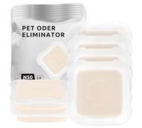 Upgrade N50 Odor Eliminator Exclusive for PuraMax Self-Cleaning Cat Litter Box, Cat Toilet Odor Control for PETKIT PuraMax Automatic Litter Box (Pack of 6)