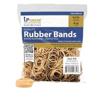 Upgrade Office Supply Rubber Bands, Size 10 (1-1/4 x 1/16), 925 Count, 1/4 lb Bag, USA