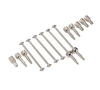 Upgrade Part Metal CVD Drive Shaft Kit with Joint Cup Dog Bone for 144001 RC Car, Easy to Install and Remove, Strong and Durable, Design for Stability and Power, Small