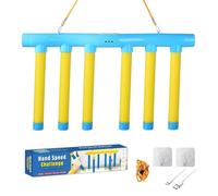 Upgrade Reflex Challenge Game, Drop The Stick Game, Catch All Drop Sticks Game, Hand Challenge Game, Hand Eye Coordination Reaction Training Toy, Adjustable Speed (Style A)