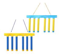 Upgrade Reflex Challenge Game, Drop The Stick Game, Catch All Drop Sticks Game, Hand Challenge Game, Hand Eye Coordination Reaction Training Toy, Adjustable Speed (Set of 2)