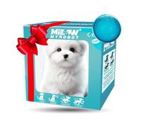 Upgrade Robotic Dog, New Realistic AI Robot Puppy That Acts Like a Real Puppy - Walking, Barking, Tail Wagging, Sitting & Running, Electronic Pet Gift with Gift Box WHITE