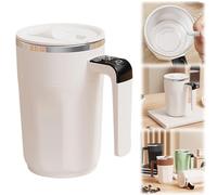 Upgrade Self Stirring Mug, Rechargeable Auto Magnetic Coffee Mugs, Magnetic Self Stirring Coffee Cup, Coffee Stirrers Travel Mug for Milk, Cocoa, Tea