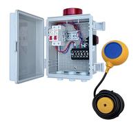 Upgrade Septic Tank & Sump Pump Alarm, 110dB Alarm + High Brightness LED, 13 Foot Float Monitoring, Dedicated to Septic Tank/Sewage Pump/Pond/Tank