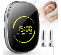 Upgrade Sleep Aid Device, Insomnia Relief Device, Sleep Aid Machine with Ear Clips, Sleep Instrument Intelligent Hypnosis for Helping Sleep, Fast Asleep,Anxiety Relief