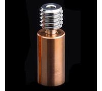 Upgrade Smooth BiMetal Heatbreak All Metal Titanium Copper Thermal Barrel Tube Compatible with Sidewinder X1 X2, Original Kraken Chimera + Cyclops Plus Muti Color Hotend 3D Printer (Smooth Version)