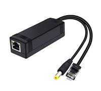 【Upgrade】 SODOLA 30W PoE Splittler, 12V 2.5A Output,IEEE 802.3af/at Standard, Power Over Ethernet Active Splitter Adapter for Security Camera CCTV Surveillance