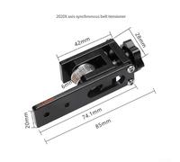Upgrade Synchronous Belt Tensioner for 3 and for CR-10, X-Y Axis Adjustable Belt Tension Device for 3D Printers, Aluminum Alloy Construction(2020X)