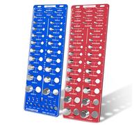 Upgrade Thread Checker, 80 Nut and Bolt Thread Checker 34 Standard and 26 Metric and 20 Drill Bit Gauge, Suitable for Nut Bolt Size Finder Classification