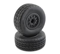 Upgrade Tires For Slash For Arrma For Senton For HuanQi 727 For Vkar 10sc For Hpi Rc Car 2pcs 112mm 1/10 Short Course Truck Tires Wheel With 12mm Hex(D)