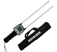 Upgrade TK100H Hay Moisture Tester,Portable Hay Moisture Meter with Bag,Hay Moisture Tester Probe for Forage,Leymus Chinensis,Pennisetum hydridum