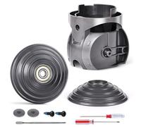 Upgrade Vacuum Cleaner Head Connector + V Ball Wheel for Dyson Outsize/V10/V11/V15/XL Head Floor Nozzle Vacuum Cleaner Replacement Parts 100W High Torque Brush Accessories