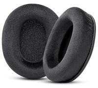Upgrade Velour Replacement Ear Pads for Sennheiser HD280 / HD280-13/ HD280-Pro/ HD281/ HMD280/ HMD280 Pro/ HMD280-13/ HMD281/ HMD281 Pro Headphone, Earpads Cushions with Softer Memory Foam | (Black)