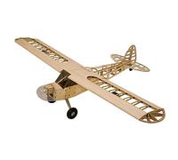 Upgrade version RC Aeroplane Balsa Wood Airplane Wingspan 1180mm J3 Kit + Power System + Covering S0804B