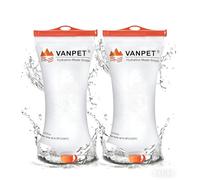 Upgrade Water Bag 2L Compatible with Sawyer Squeeze Water Filter, Durable TPU Material, BPA & PVC Free Squeeze Pouch, Collapsible Hydration Canteens for Camping Hiking Cycling (2 Pcs)