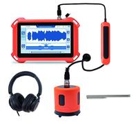 Upgrade Water Leak Detector, Professional Water Pipe Locator with Full-colour screen, 0.5-3m Detection Depth and Intelligent Noise Reduction, for Indoor & Outdoor Pipes 3m-outdoor