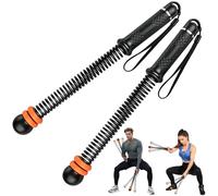 Upgrade Weighted Ropeless Battle Ropes, 2PCS Ropeless Battle Ropes, Adjustable Portable Multifunctional Training Cordless Battle Rope, Cordless Skipping Rope for Women Men Portable Strength Build