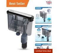 Upgrade Your Aquarium with Slim S10 Clip-On Power Filter - Perfect for Goldfish