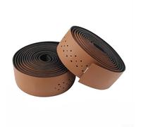 Upgrade Your Bicycle with PU Leather Handlebar Belt Wrap Ride in Style (Brown)