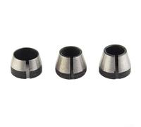 Upgrade Your Chuck System, Trimming and Engraving Machines, High Strength Carbon Steel Material, 6mm 6 35mm 8mm Hole Diameter, 3pcs Collet Chuck Pack